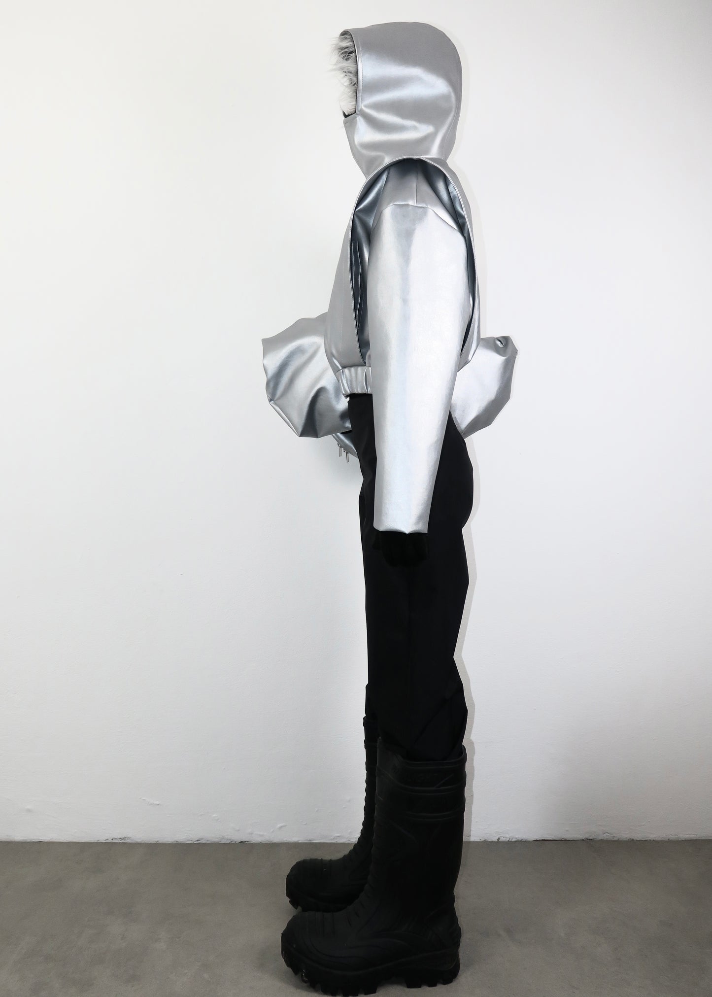 144 LAYERED JACKET SILVER