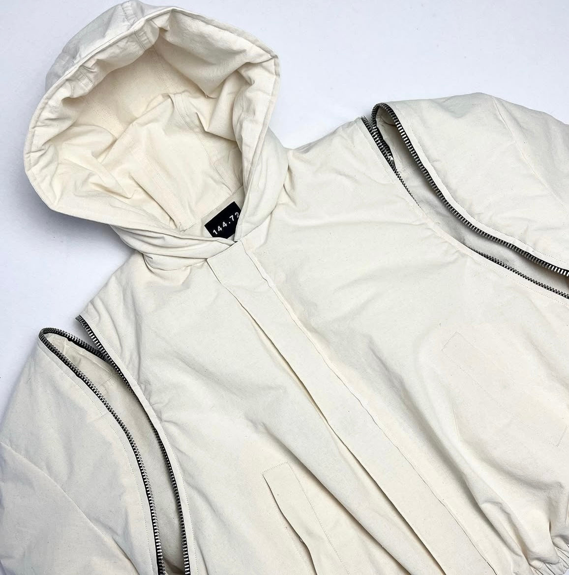 Zip Bomber Jacket sand