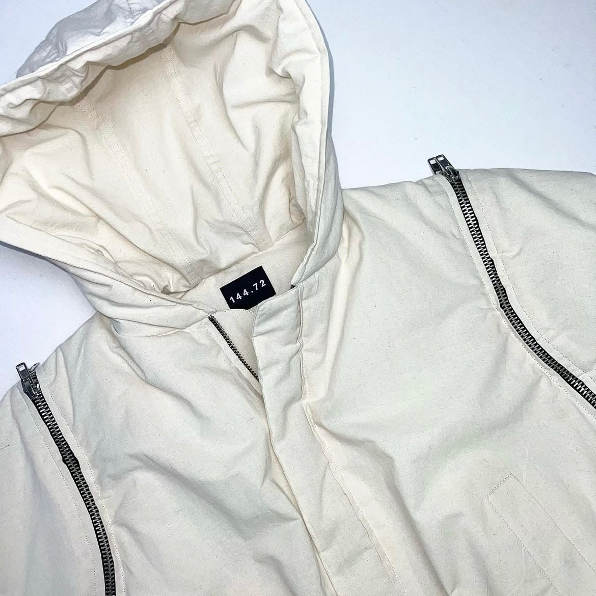 Zip Bomber Jacket sand