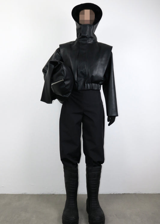 144 LAYERED JACKET BLACK